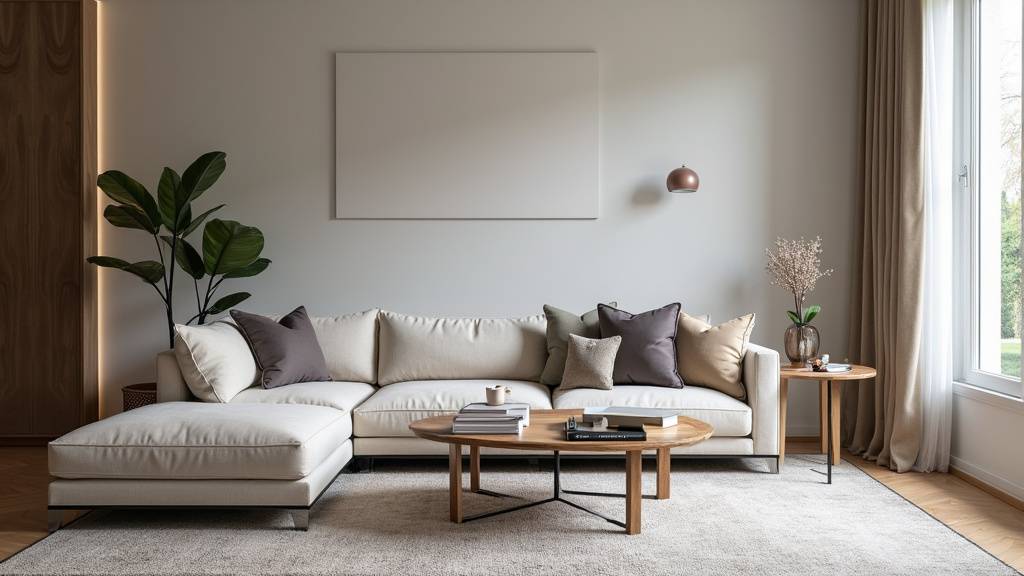 Intérieur moderne d'un appartement parisien rénové par une agence de décoration