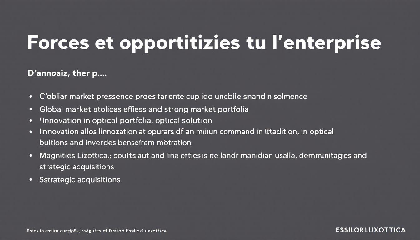 Analyse des perspectives d'investissement EssilorLuxottica 2025