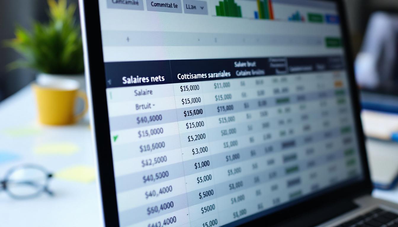 Schéma explicatif du calcul du salaire en portage salarial