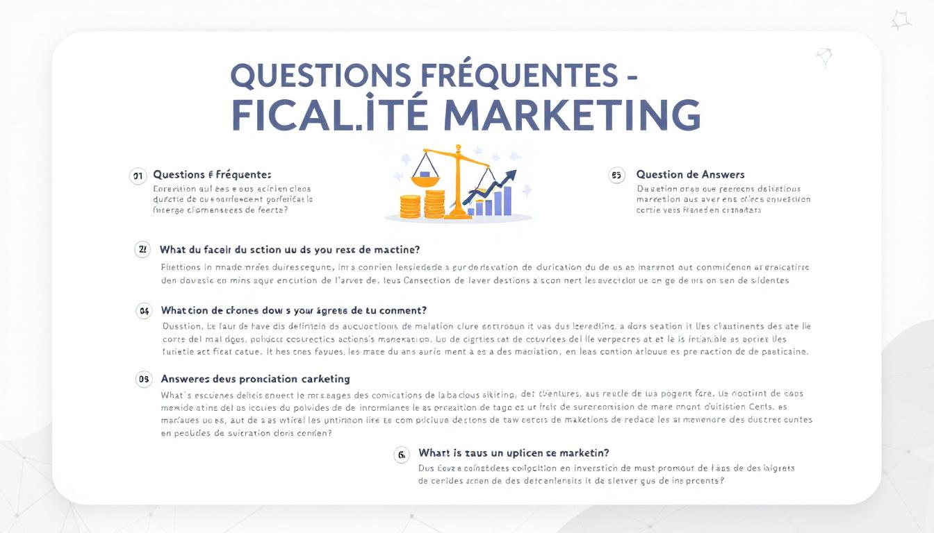 Expertise fiscale pour agences marketing