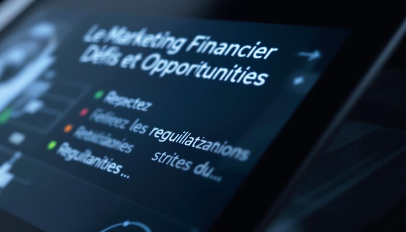 Stratégies marketing pour le secteur financier